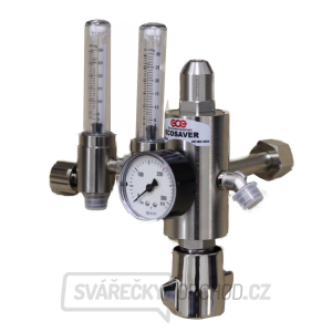 Ventil se spořičem plynu ECOSAVER s 2 průtokoměry Ventil se spořičem plynu ECOSAVER s 2 průtokoměry gallery main image