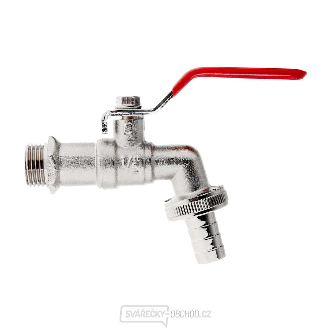 Sada - kohout 1/2" s vývodem pro GZ 3/4" + hadicová zátka 1/2" - mauser (50)
