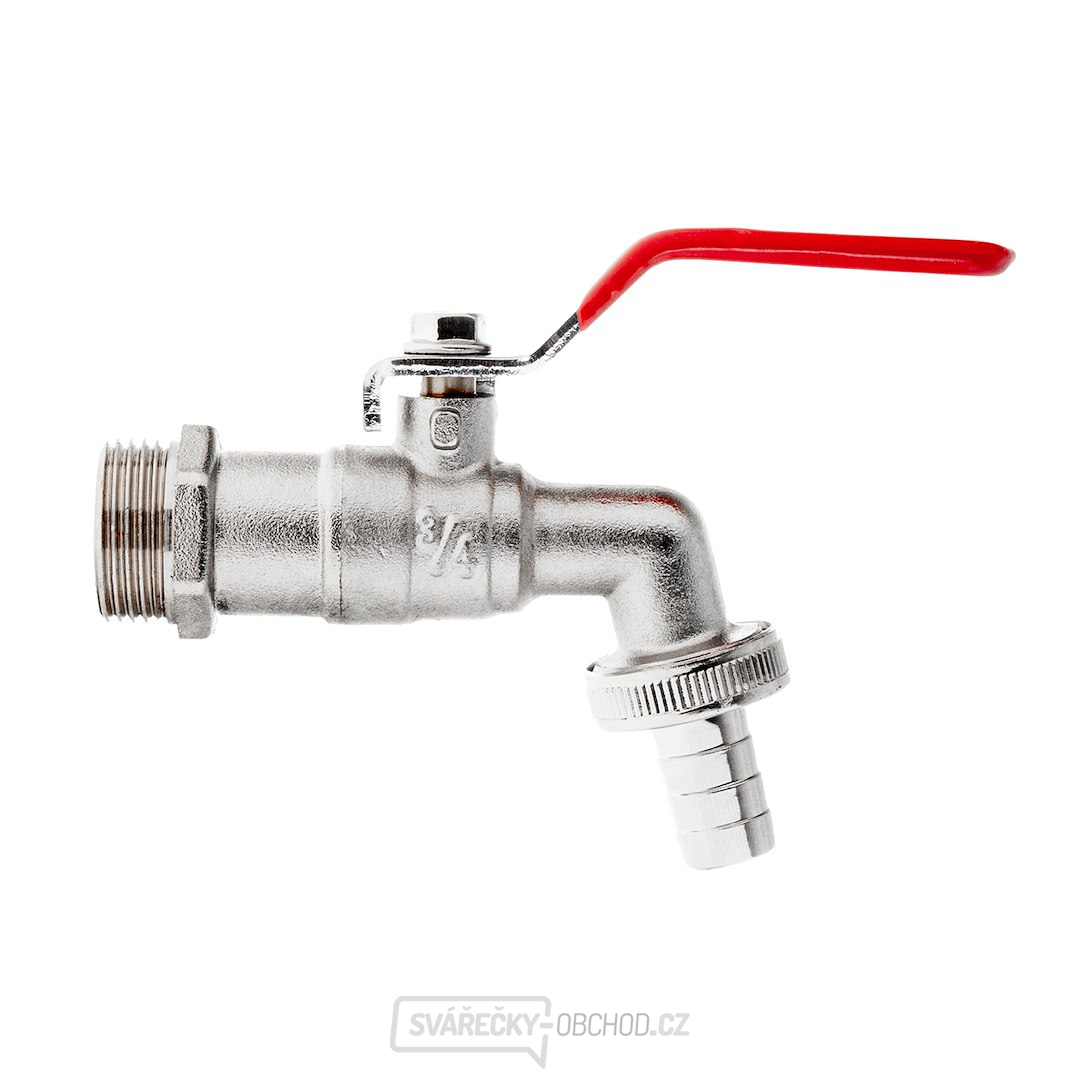 Sada - 3/4" kohoutek s 1" GZ vývodem + 3/4" hadicová zátka - mauser (50)