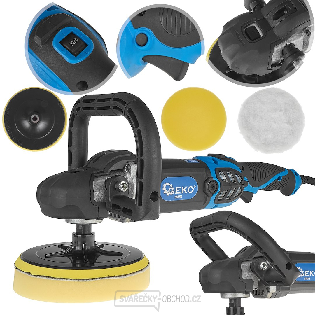 Leštička na auta PROFI 1400W 180mm (4)