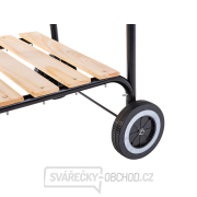Gril na dřevěné uhlí s krytem a nastavením roštu - rošt 40x40cm (1) Gril na dřevěné uhlí s krytem a nastavením roštu - rošt 40x40cm (1) náhled