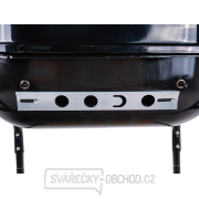 Gril na dřevěné uhlí s krytem a nastavením roštu - rošt 40x40cm (1) Gril na dřevěné uhlí s krytem a nastavením roštu - rošt 40x40cm (1) náhled