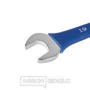 Leštěné vidlicové klíče s pryžovou protiskluzovou rukojetí 6-32mm 25 ks. CRV  náhled