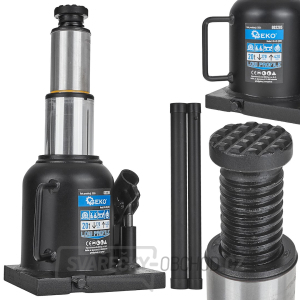 Dvoustupňový hydraulický zdvih sloupku - nízký 20T (2) Dvoustupňový hydraulický zdvih sloupku - nízký 20T (2) gallery main image