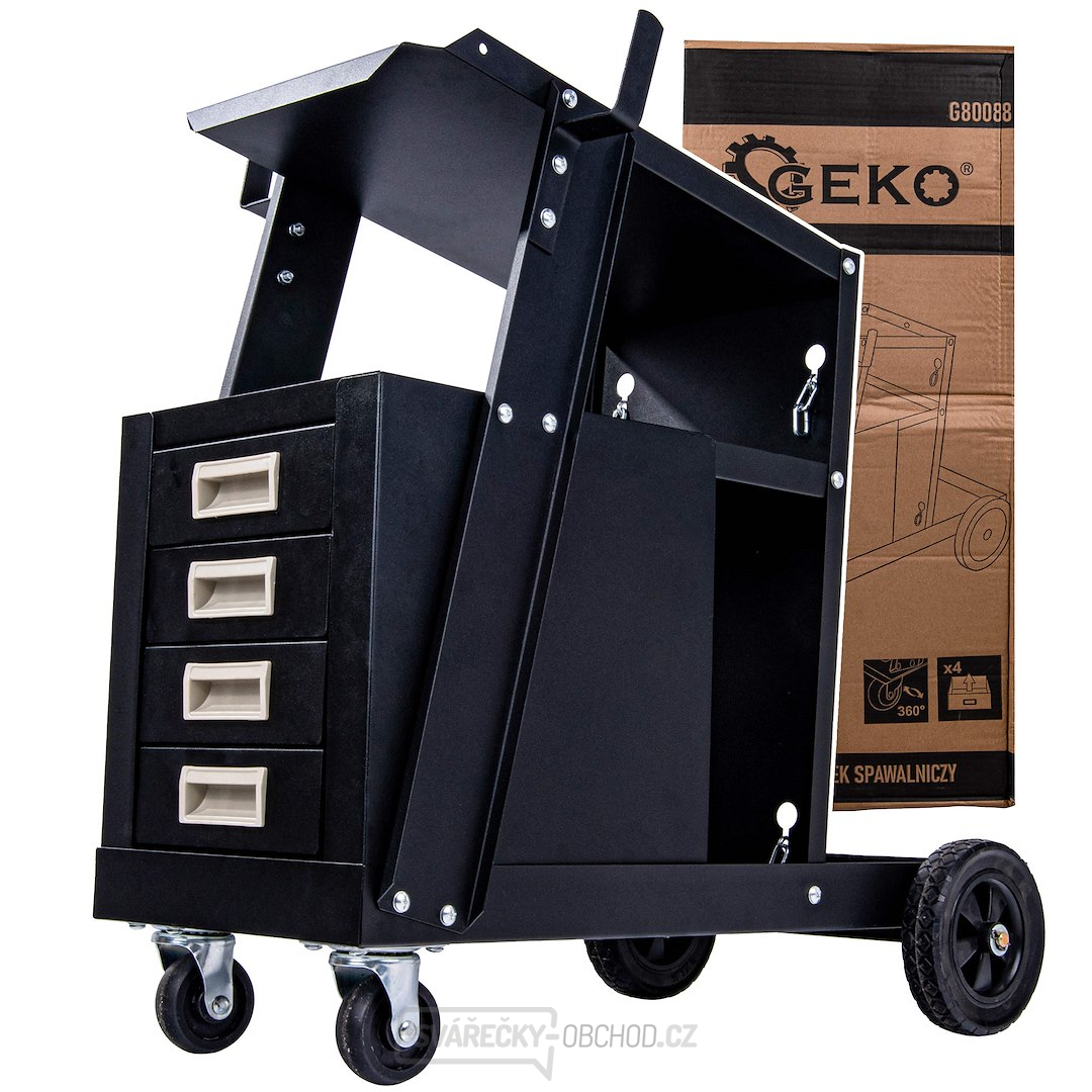 Mobilní svařovací vozík se 4 zásuvkami (1)