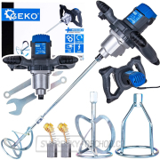 Elektrický mixér na barvy a malty 1200W 2 rychlosti s přídavným mixérem (4) Elektrický mixér na barvy a malty 1200W 2 rychlosti s přídavným mixérem (4) gallery main image