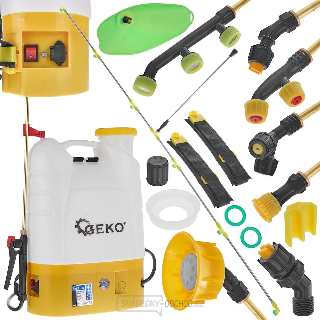 16L bateriový postřikovač s přísl vybavení (1) 16L bateriový postřikovač s přísl vybavení (1) gallery main image