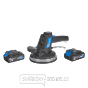 Vibrační bateriová přísavka na obklady - sada s nabíječkou a 2x21V bateriemi  Náhled