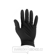 SOLID GRIP nitrilové rukavice 50ks. velikost L černá  Náhled