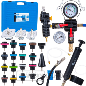 Zkoušečka tlaku chladičů a chladicího systému 28 ks. (3) Zkoušečka tlaku chladičů a chladicího systému 28 ks. (3) gallery main image