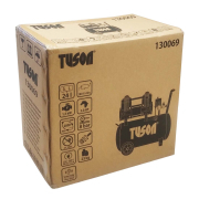 TUSON - Tichý bezolejový kompresor 1,5kW, 2,0HP, 24l náhled