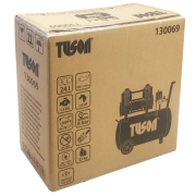 TUSON - Tichý bezolejový kompresor 1,5kW, 2,0HP, 24l náhled