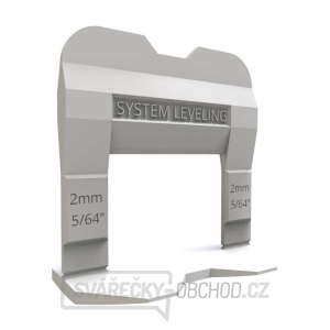 System Leveling - spony 2mm (100 ks) System Leveling - spony 2mm (100 ks) gallery main image