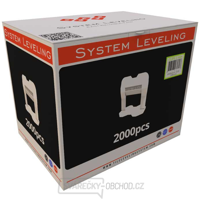 System Leveling - spony 1,5mm (2000 ks)