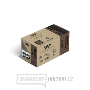 System Leveling - aplikační SET 100/100/1 - 1,5mm, karton System Leveling - aplikační SET 100/100/1 - 1,5mm, karton gallery main image