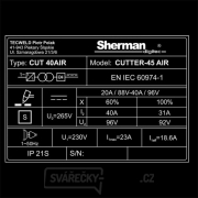 Plazmová řezačka s kompresorem CUTTER 45 AIR  Plazmová řezačka s kompresorem CUTTER 45 AIR  náhled