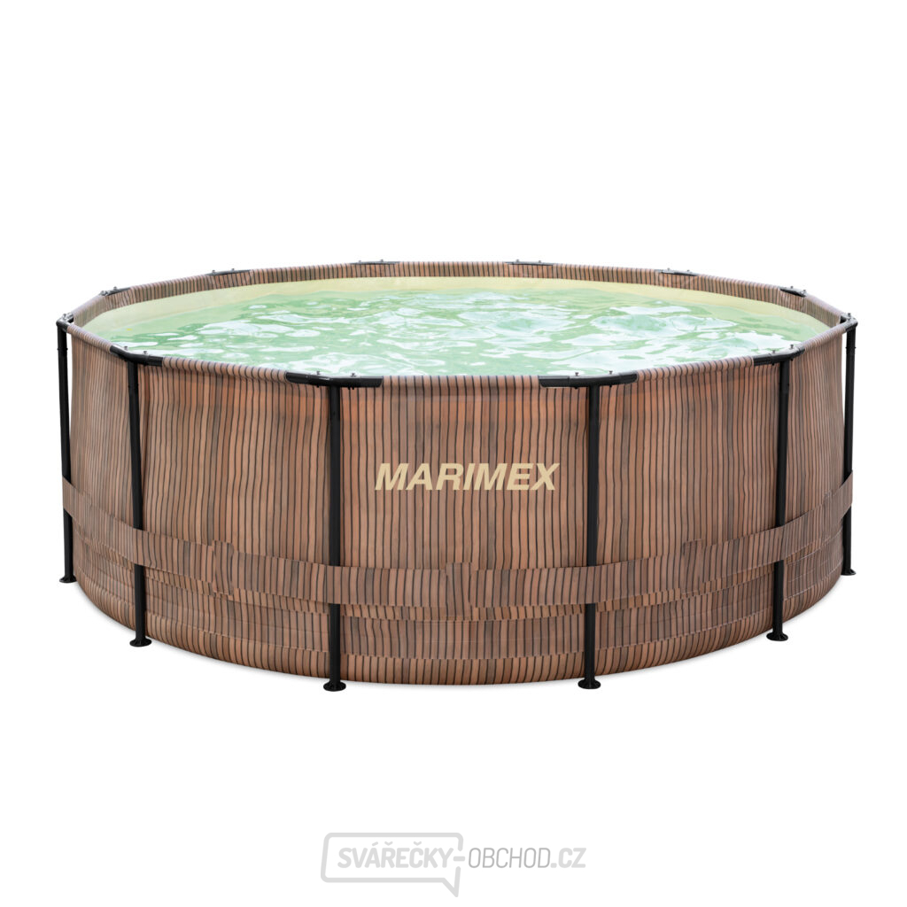 Bazén Florida 3,66x0,99 m se skimmerem- motiv TEAK