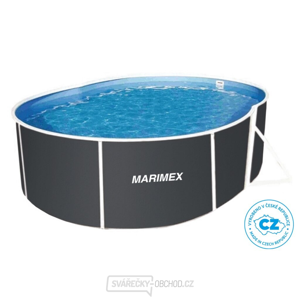 Bazén Orlando Premium DL 3,66 x 5,48 x 1,22 m - GRAPHIT, bazén, fólie Bazén Orlando Premium DL 3,66 x 5,48 x 1,22 m - GRAPHIT, bazén, fólie gallery main image