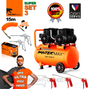 PANTERMAX Super tichý bezolejový kompresor AirFlow® 56 SILENT SET3 náhled