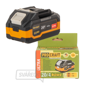 Baterie akumulátorová Procraft 20/4 Ultra | 20/4 Ultra Baterie akumulátorová Procraft 20/4 Ultra | 20/4 Ultra gallery main image