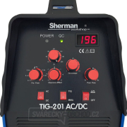 Sherman svářecí invertor Tig TIG 201 AC/DC + Hořák + Dráty + Vozík s policí Sherman svářecí invertor Tig TIG 201 AC/DC + Hořák + Dráty + Vozík s policí náhled
