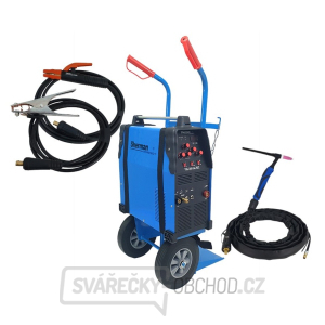 Sherman svářecí invertor Tig TIG 201 AC/DC + Hořák + Dráty + Vozík s policí Sherman svářecí invertor Tig TIG 201 AC/DC + Hořák + Dráty + Vozík s policí gallery main image