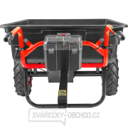 dvoukolák nákladní s převodovkou aku, 400kg, 225l, 40V Li-ion, 6Ah náhled