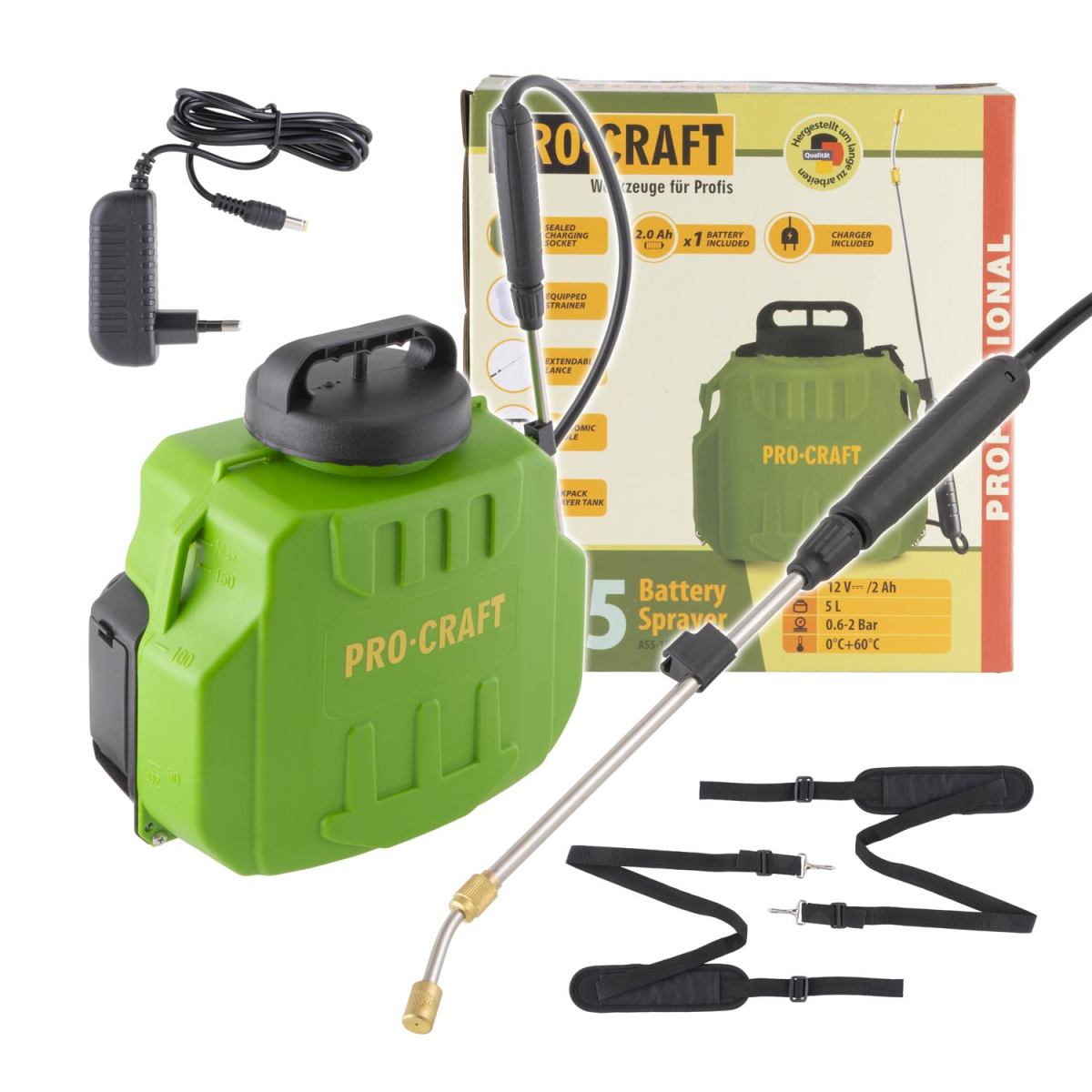 Aku postřikovač Procraft AS5 | AS5 AS5