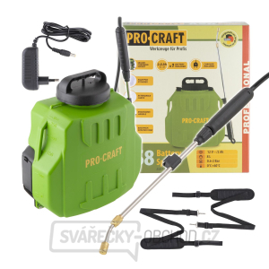 Aku postřikovač Procraft AS8 | AS8 Aku postřikovač Procraft AS8 | AS8 gallery main image