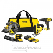 Kombinovaná sada V20 18V 1x2,0Ah 1x4,0Ah Stanley FatMax SFMCK412MDS Kombinovaná sada V20 18V 1x2,0Ah 1x4,0Ah Stanley FatMax SFMCK412MDS gallery main image