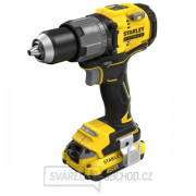 Aku bezuhlíková vrtačka s příklepem V20 18V 2x2,0Ah Stanley FatMax SFMCD726D2K náhled