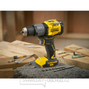 Aku bezuhlíková vrtačka s příklepem V20 18V 2x2,0Ah Stanley FatMax SFMCD726D2K náhled
