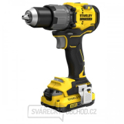 Aku bezuhlíková vrtačka s příklepem V20 18V bez aku Stanley FatMax SFMCD726B Náhled