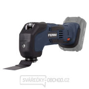 Ferm aku sada nářadí A, taška RPI-531, úhlová bruska AGM1125, vrtací šroubovák CDM1143, oscilační bruska OTM1009, zdroj  náhled