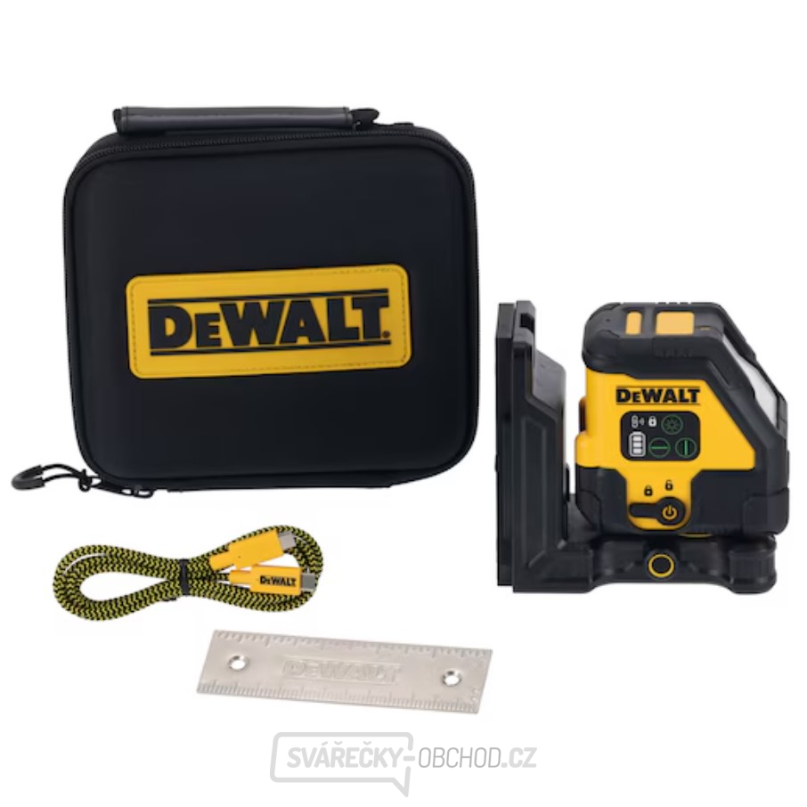 Dewalt DCLE14201GB Zelený USB laser s křížovým paprskem