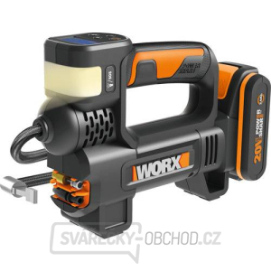 WX092 - Aku kompresor se svítilnou 20V, 1x 2.0Ah - Powershare WX092 - Aku kompresor se svítilnou 20V, 1x 2.0Ah - Powershare gallery main image