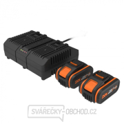 Worx set WX876.9 - Aku lednička / mrazák 20V + WA3611 2x4.0Ah - duální nabíječka - Powershare Náhled