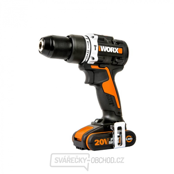 WX352 - Aku vrtačka 20V, 2x2.0Ah - Powershare