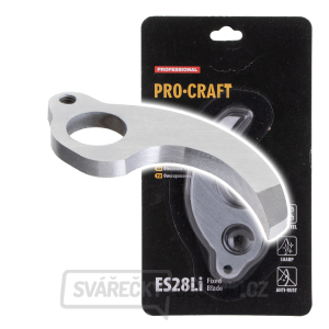 Náhradní spodní nůž na Aku nůžky Procraft ES28Li | ES28Li Fixed Blade Náhradní spodní nůž na Aku nůžky Procraft ES28Li | ES28Li Fixed Blade