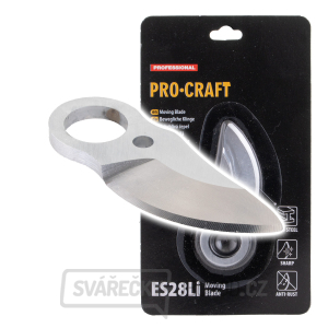 Нáhradní horní nůž na Aku nůžky Procraft ES28Li | ES28Li Moving Blade Нáhradní horní nůž na Aku nůžky Procraft ES28Li | ES28Li Moving Blade