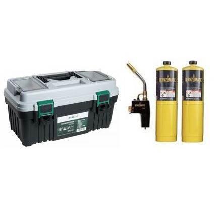 Bernzomatic KIT Kufr 19 s hořákem TS8000/MG9 BR8218K