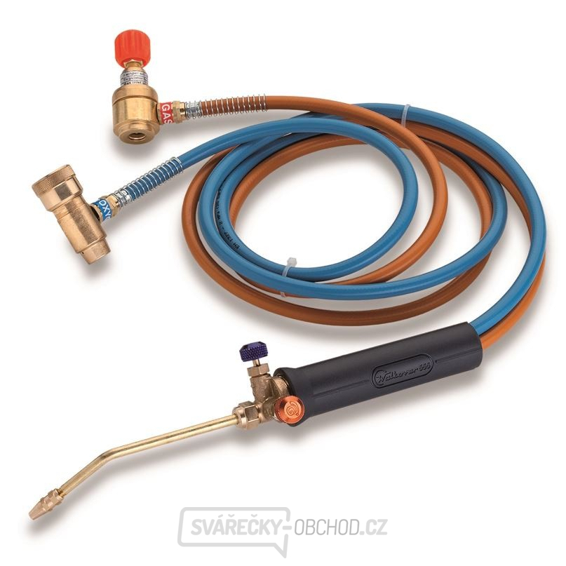 Hořák s hadicemi a ventily k 555K