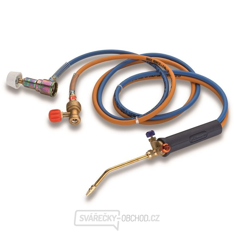 Hořák s tryskou O 0,65 mm a rukojeť + hadice Hořák s tryskou O 0,65 mm a rukojeť + hadice gallery main image