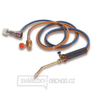 Hořák s tryskou O 0,65 mm a rukojeť + hadice Hořák s tryskou O 0,65 mm a rukojeť + hadice gallery main image