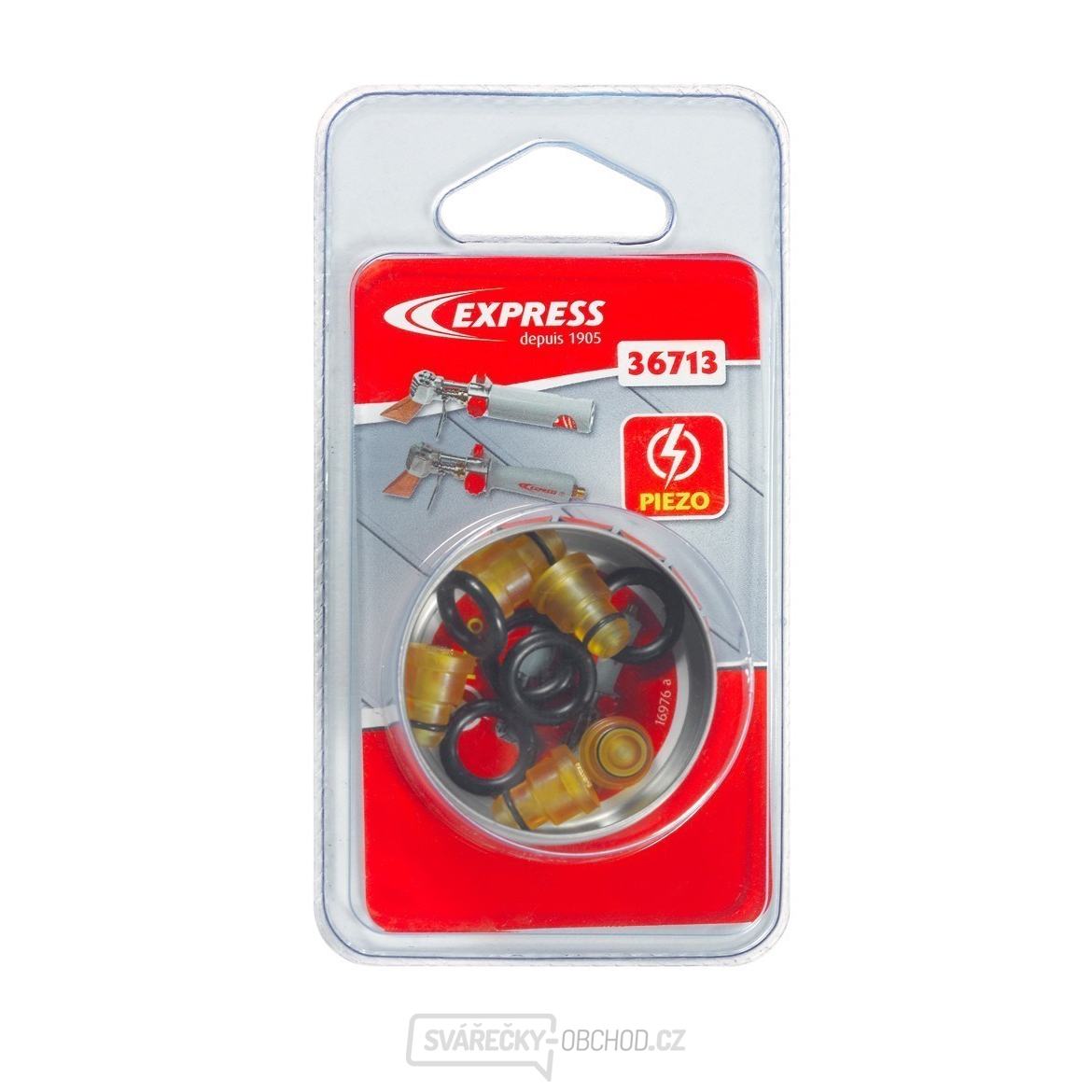 Plynové trysky s těsněním (5 ks) pro hořáky gallery main image