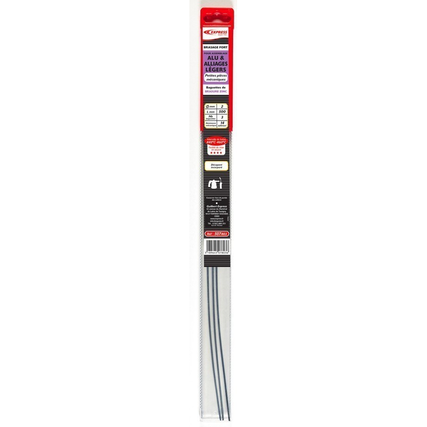 Express Pájecí dráty zinek s pájecí pastou- 3ks - 2mm 507803