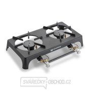 Litinový vařič 2 x 7,5 kW, regulace, piezo-zap Litinový vařič 2 x 7,5 kW, regulace, piezo-zap gallery main image