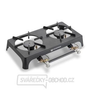 Litinový vařič 2 x 7,5 kW, regulace, piezo-zap gallery main image