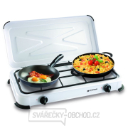Dvouplotýnkový smaltovaný vařič 2,6 kW Náhled