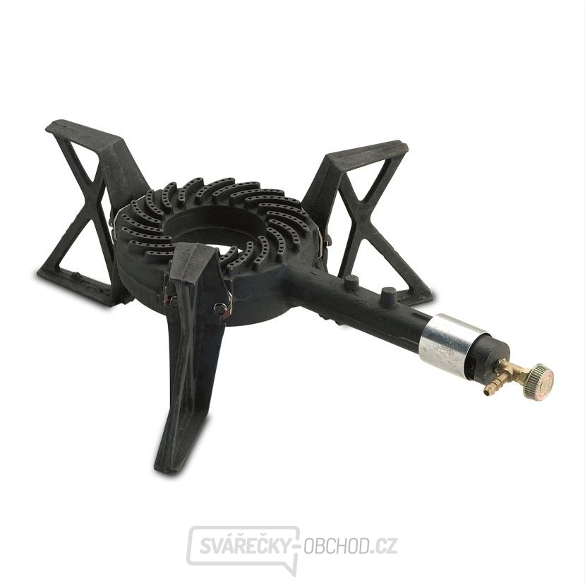 Litinový vařič 7,5 kW na 3 nožkách, PB 30 mbar